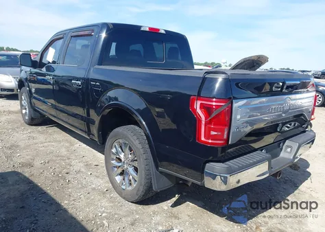 2016 Ford F-150 King Ranch z USA, uszkodzony, nr VIN 1FTEW1EF7GFD02075